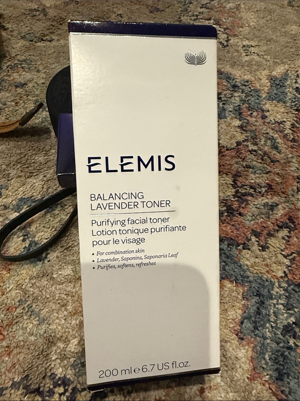 ELEMIS Balancing Lavender Toner — White & Purple Accents